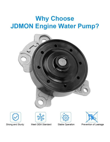 Bomba de agua JDMON para Toyota Corolla 1.8L 2009-2019