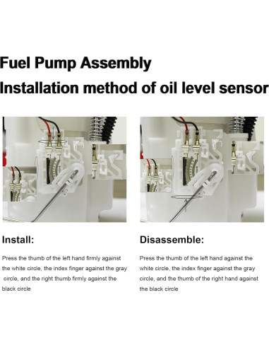 Módulo Bomba de Combustible Eléctrica VANBOL para Chevy Prizm y Toyota Corolla 1.8L 1998-2002