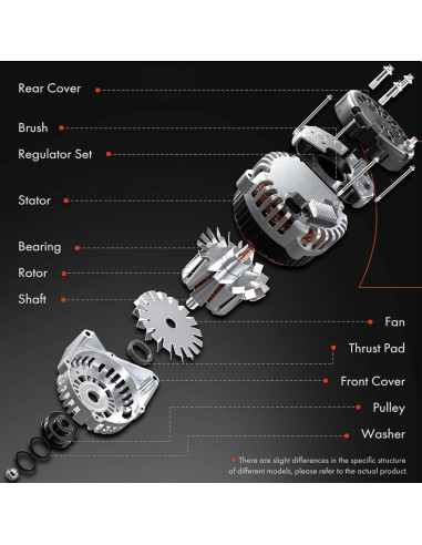 Alternador A-Premium 12V 60A/70A para Toyota Corolla/Celica