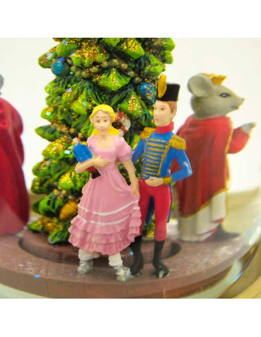 Esfera Musical de Navidad Roman 100MM Cascanueces