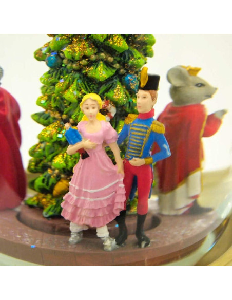 Esfera Musical de Navidad Roman 100MM Cascanueces