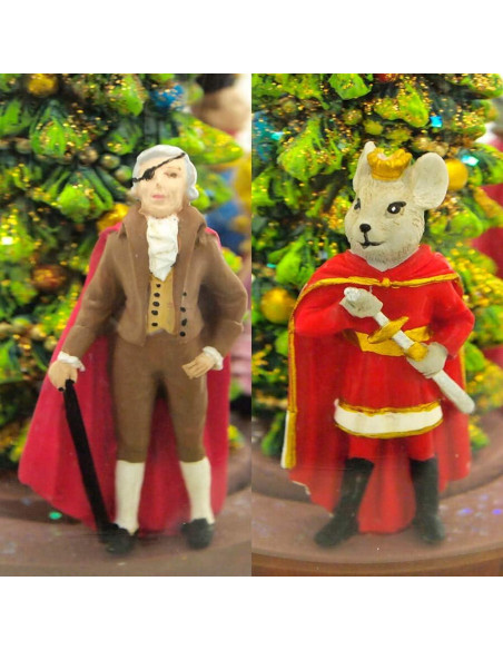 Esfera Musical de Navidad Roman 100MM Cascanueces