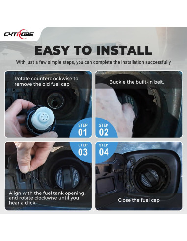 Tapa de Tanque de Combustible CYTROBE para Toyota y Lexus