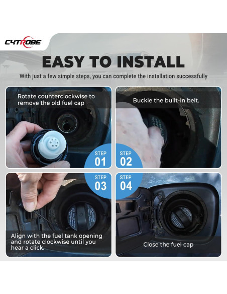 Tapa de Tanque de Combustible CYTROBE para Toyota y Lexus