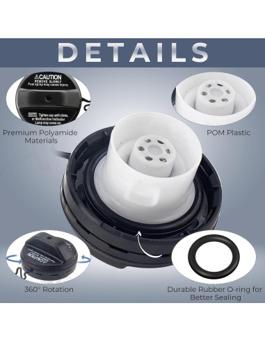 Tapa de combustible Manymiba 77300-33070 para Toyota Lexus