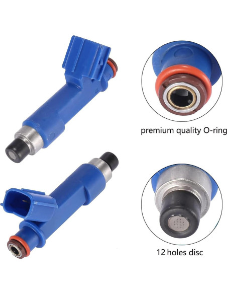 Inyector de combustible TA-VIGOR 12 agujeros Toyota 1.8L