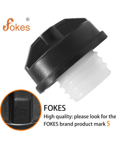 Tapa de combustible con cerradura FOKES para Toyota y Honda 2