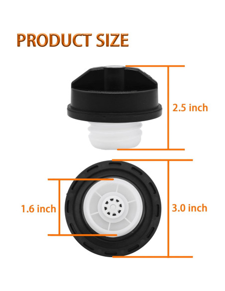 Tapa de combustible con cerradura FOKES para Toyota y Honda