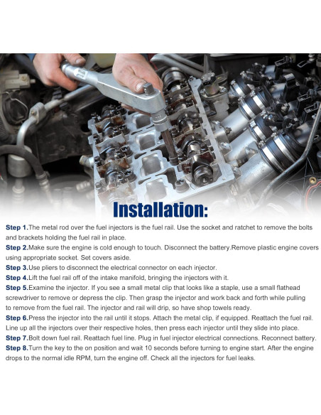 Inyector de Combustible X AUTOHAUX para Scion y Toyota 1.8L