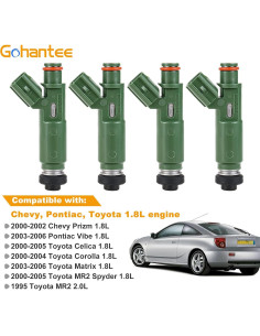Inyector de Combustible Gohantee 23250-22040 12 Agujeros 2