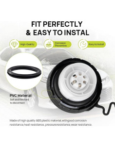 Tapa de combustible HANSHUO para Toyota y Lexus 2015-2019 2