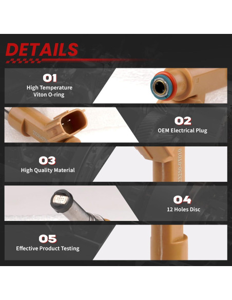 Inyectores de Combustible TSSLIIN para Toyota Corolla 2009-2015