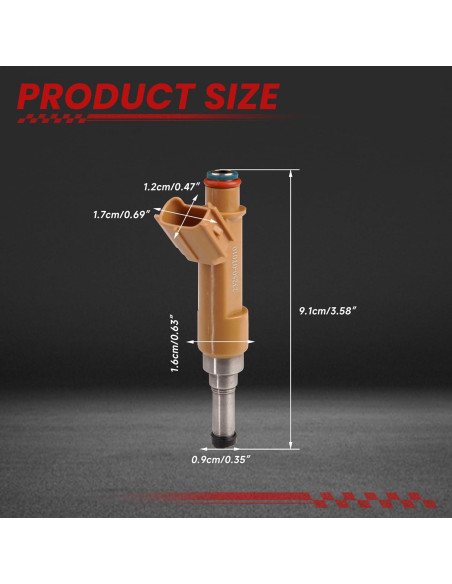 Inyectores de Combustible TSSLIIN para Toyota Corolla 2009-2015