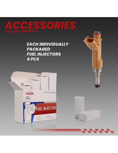 Inyectores de Combustible TSSLIIN para Toyota Corolla 2009-2015