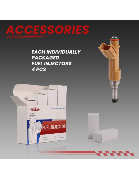 Inyectores de Combustible TSSLIIN para Toyota Corolla 2009-2015