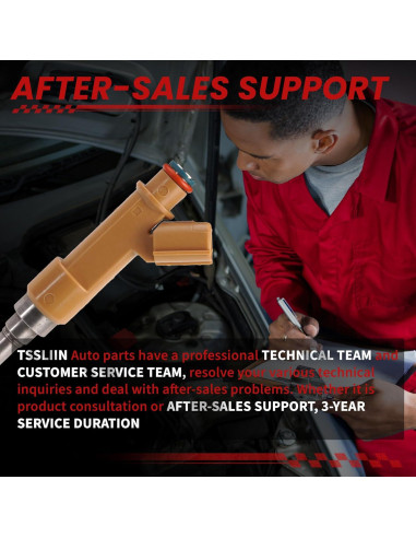 Inyectores de Combustible TSSLIIN para Toyota Corolla 2009-2015