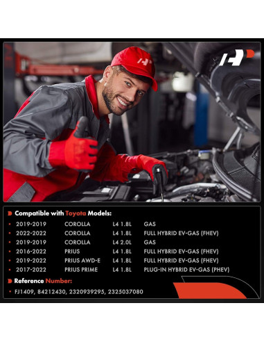 Inyectores de Combustible A-Premium para Toyota Corolla 2019-2022