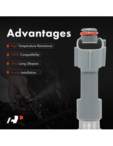 Inyectores de Combustible A-Premium para Toyota Corolla 2019-2022