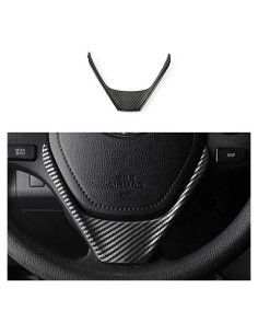 Cubierta de Volante de Fibra de Carbono Ruihe para Toyota RAV4 Corolla 2014-2018