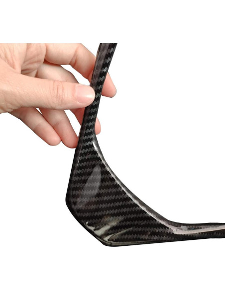 Cubierta de Volante de Fibra de Carbono Ruihe para Toyota RAV4 Corolla 2014-2018