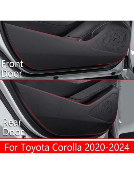 Protector Antichoque LUNQIN para Puerta Toyota Corolla 2020-2025