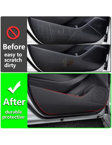 Protector Antichoque LUNQIN para Puerta Toyota Corolla 2020-2025