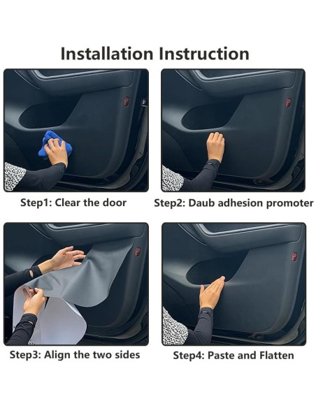 Protector Antichoque LUNQIN para Puerta Toyota Corolla 2020-2025