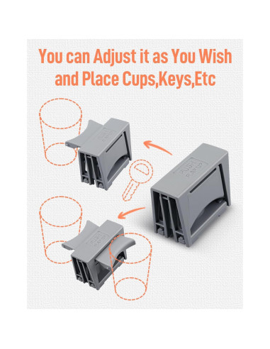 Divisor de soporte para tazas Quaneguzy Toyota Corolla 2009-2013