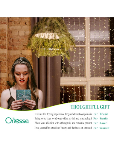 Anillo de Encendido de Coche ORIESSE Lazo Rosa Brillante