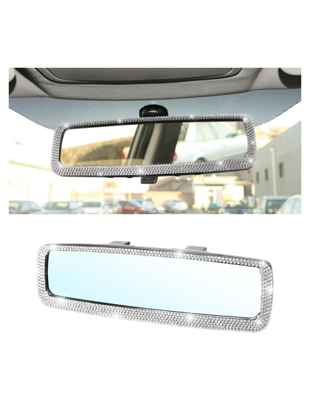 Espejo Retrovisor Brillante BLAU GRUN 27.5x8 cm Ajustable