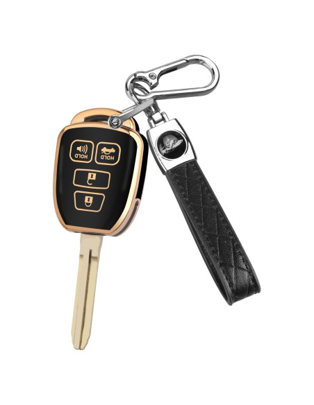 Cubierta de Llavero Toyota MILD EAST TPU Negro 2012-2019