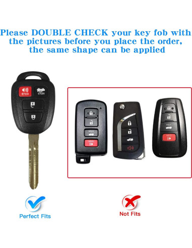 Cubierta de Llavero Toyota MILD EAST TPU Negro 2012-2019