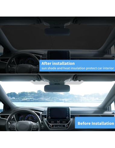Protector Solar Parabrisas HOHUIGO Toyota Corolla 2009-2014