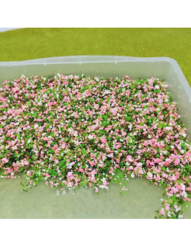 Polvo de Árbol Rileryan Rosa para Diorama y Modelismo