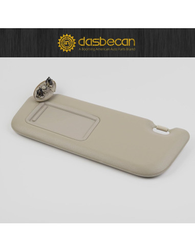 Visera Lado Conductor Izquierdo Dasbecan Toyota Corolla 2009-2013 Cuero