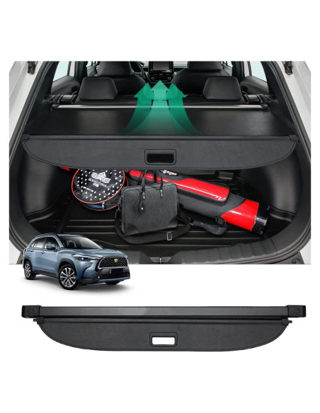 Cubierta de Carga Retráctil Powerty para Toyota Corolla Cross 2022-2024