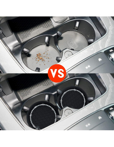 Soporte de Vaso para Auto Amooca 4 Piezas Antideslizante