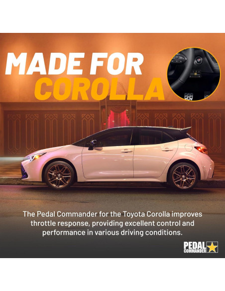 Pedal Commander Toyota Corolla 2014-2025 Controlador Acelerador