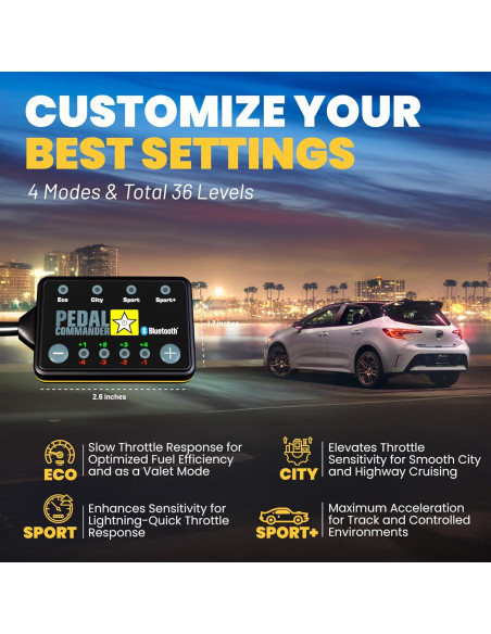 Pedal Commander Toyota Corolla 2014-2025 Controlador Acelerador