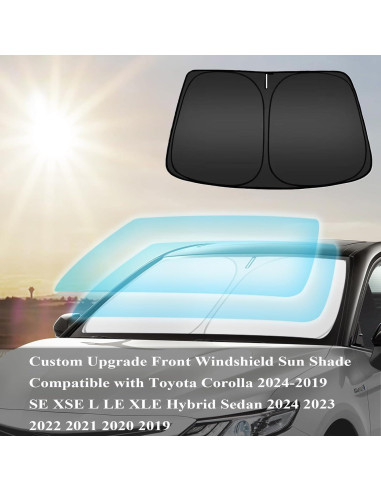 Cubierta Sombra Parabrisas Toyota Corolla 2014-2025 240T