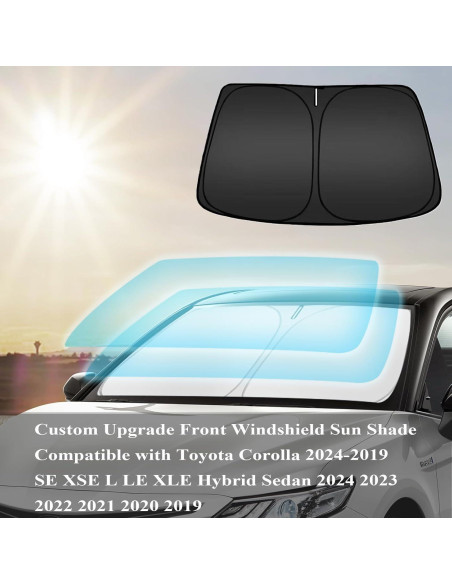 Cubierta Sombra Parabrisas Toyota Corolla 2014-2025 240T