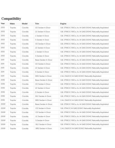 Cubierta Panel Interruptor Ventana Toyota Corolla 2009-2013 Plateado