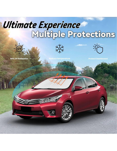 Protector Solar para Parabrisas Toyota Corolla 2009-2013
