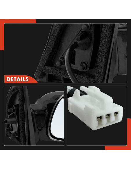 Espejo Retrovisor Eléctrico A-Premium Toyota Corolla 2003-2008