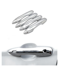 Cubierta de manija de puerta KEALAS Cromo para Toyota Camry Corolla Avalon