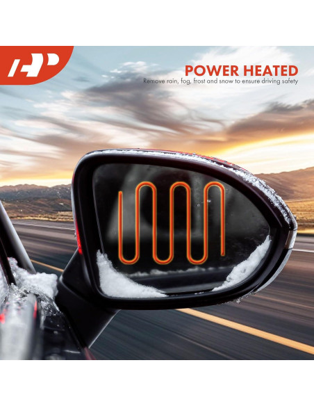 Espejo Retrovisor Eléctrico A-Premium Toyota Corolla 2009-2013