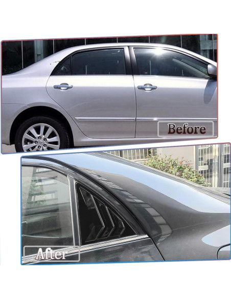 Persianas de Ventana MUXEE para Toyota Corolla 2009-2013