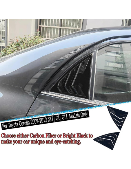 Persianas de Ventana MUXEE para Toyota Corolla 2009-2013