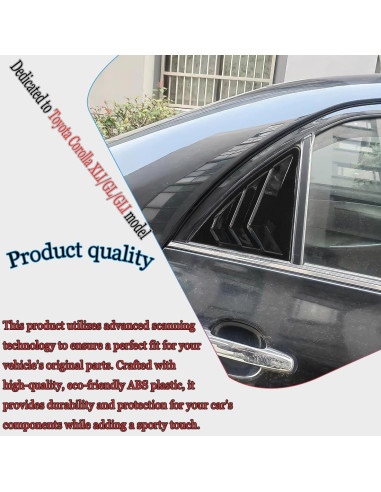 Persianas de Ventana MUXEE para Toyota Corolla 2009-2013