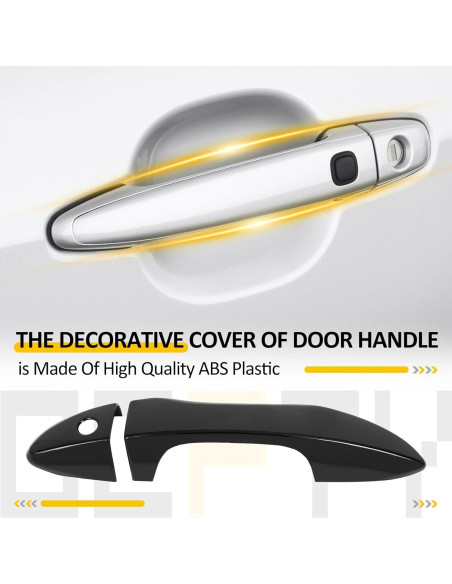 Cubiertas de Manija de Puerta OCPTY para Toyota Corolla 2014-2019